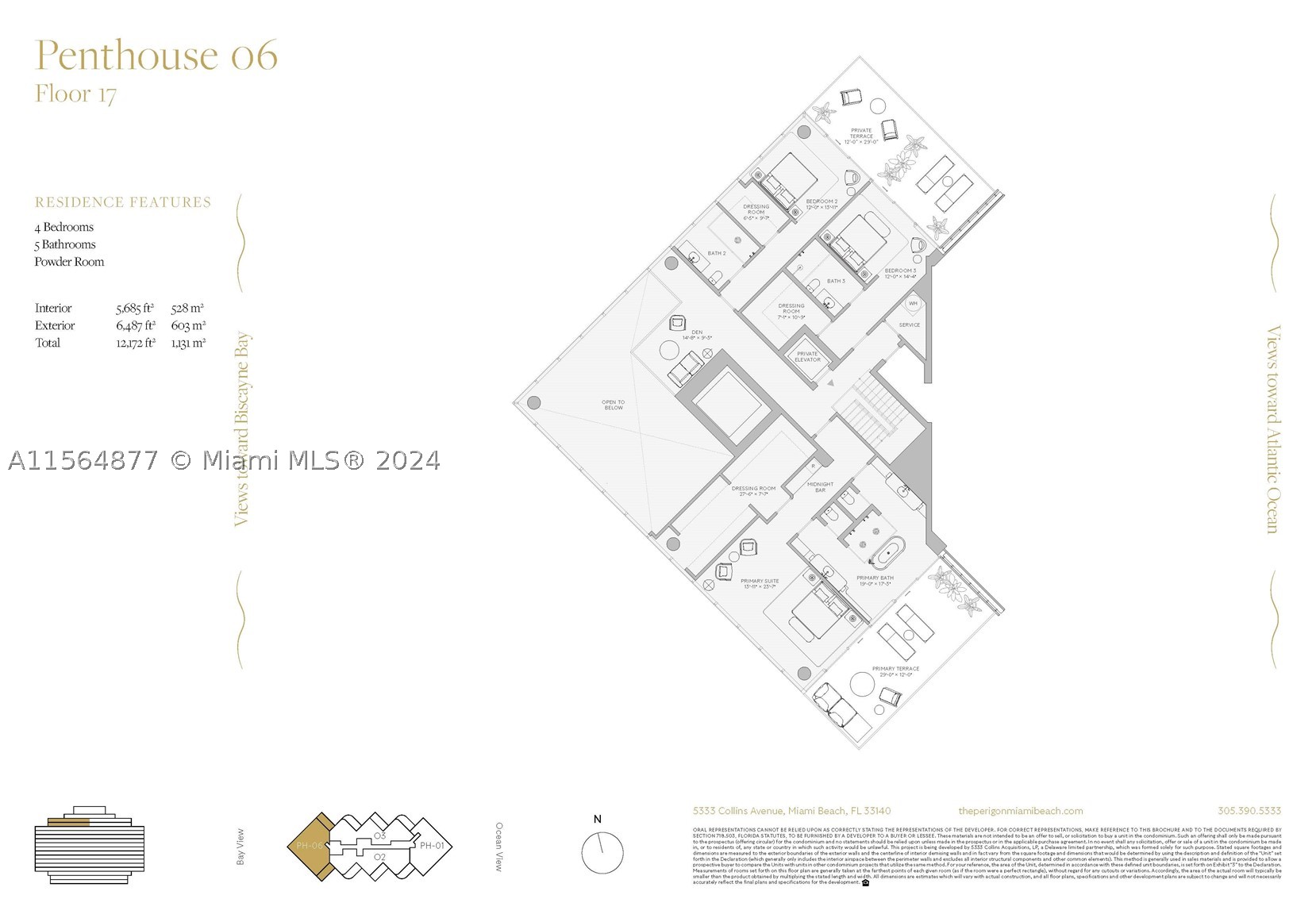 5333 Collins Ave #PHW, Miami Beach FL 33140