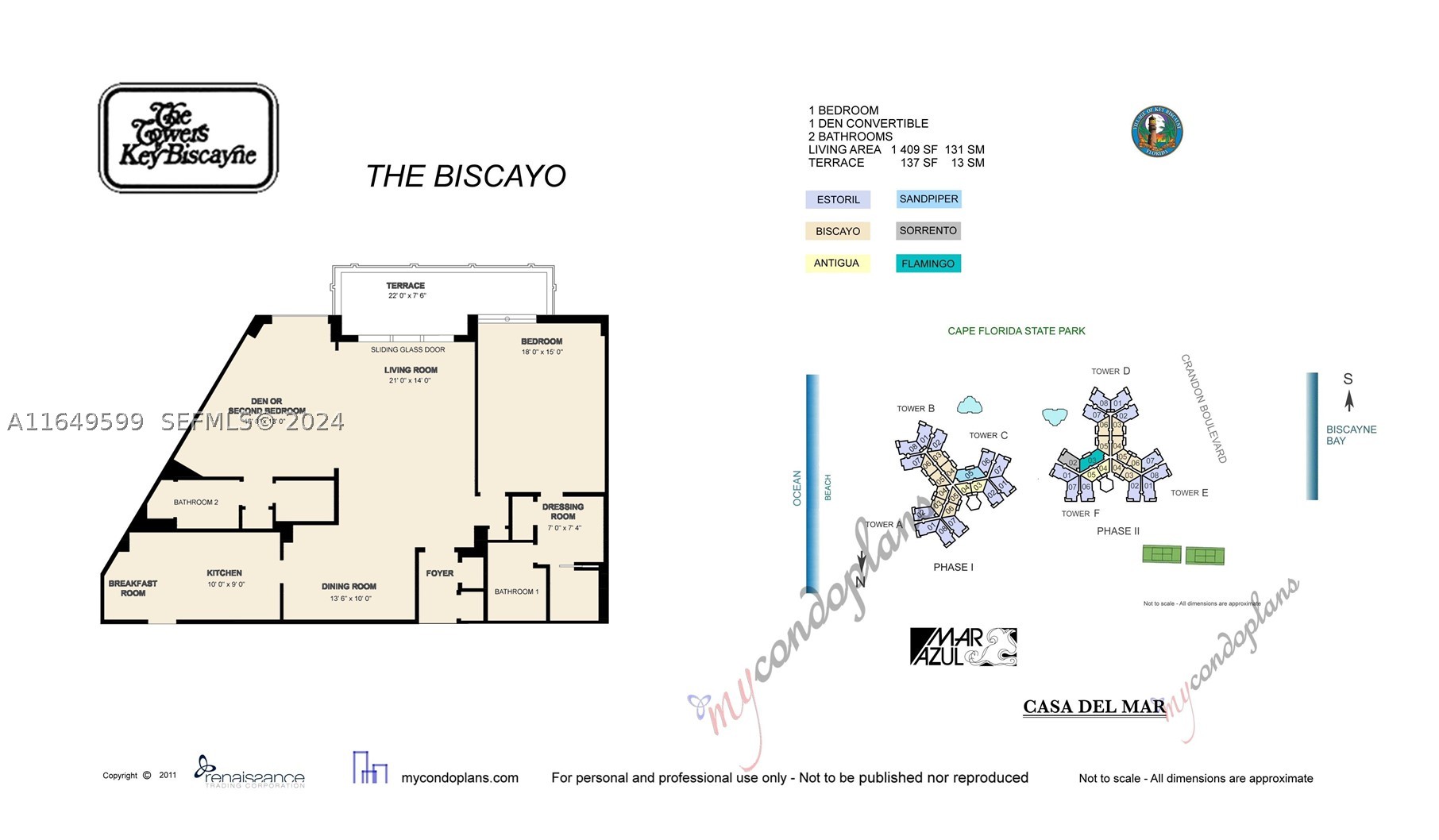 1111 Crandon Blvd #A306, Key Biscayne FL 33149