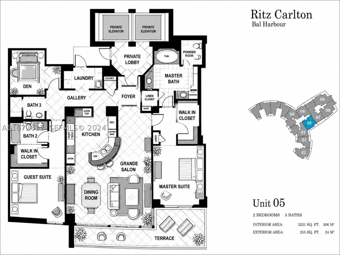 10295 Collins Ave #1605, Bal Harbour FL 33154