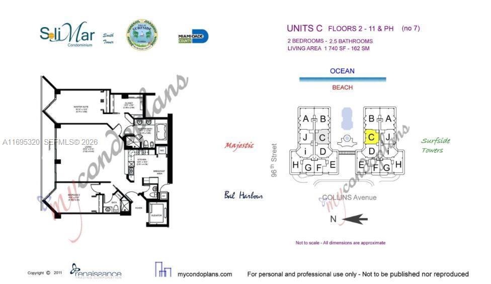 9559 Collins Ave #S6-C, Surfside FL 33154