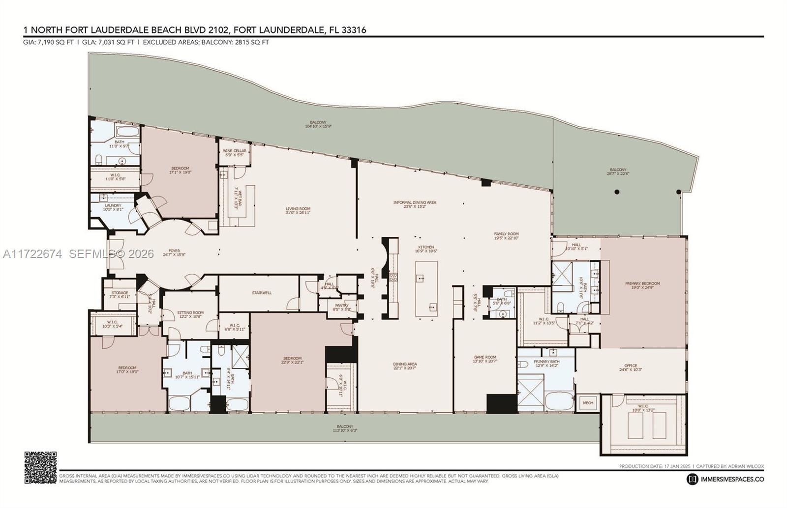 1 N Fort Lauderdale Beach Blvd #2102, Fort Lauderdale FL 33304