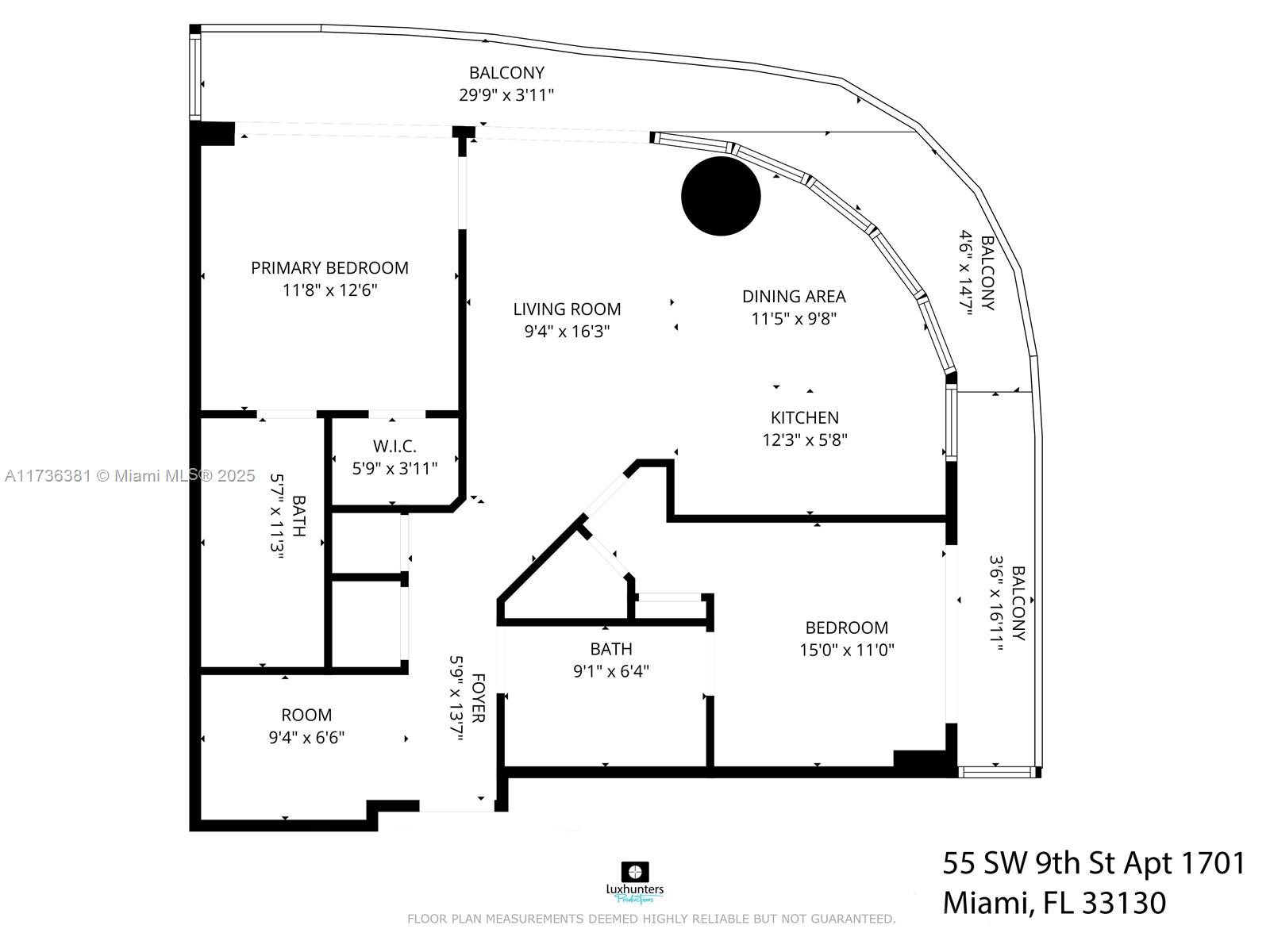 55 SW 9th St #1701, Miami FL 33130
