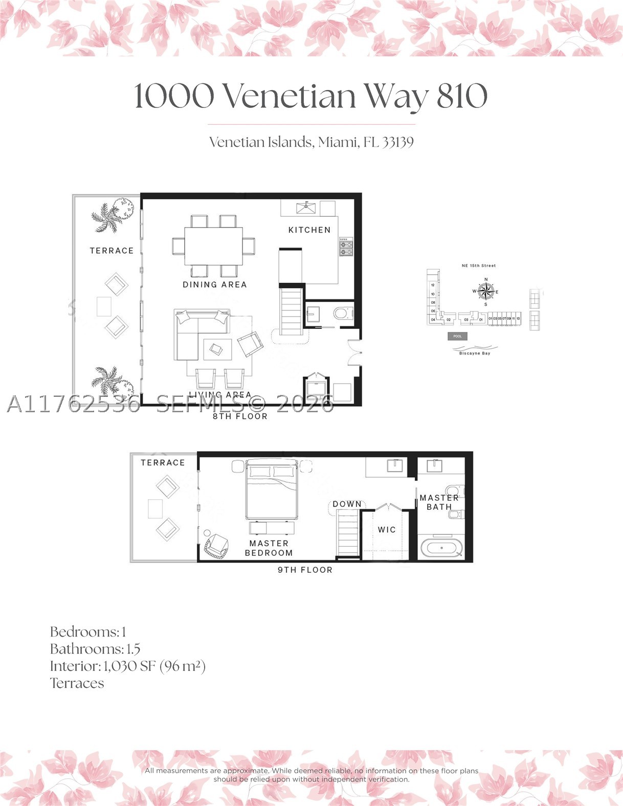 1000 Venetian Way #810, Miami FL 33139
