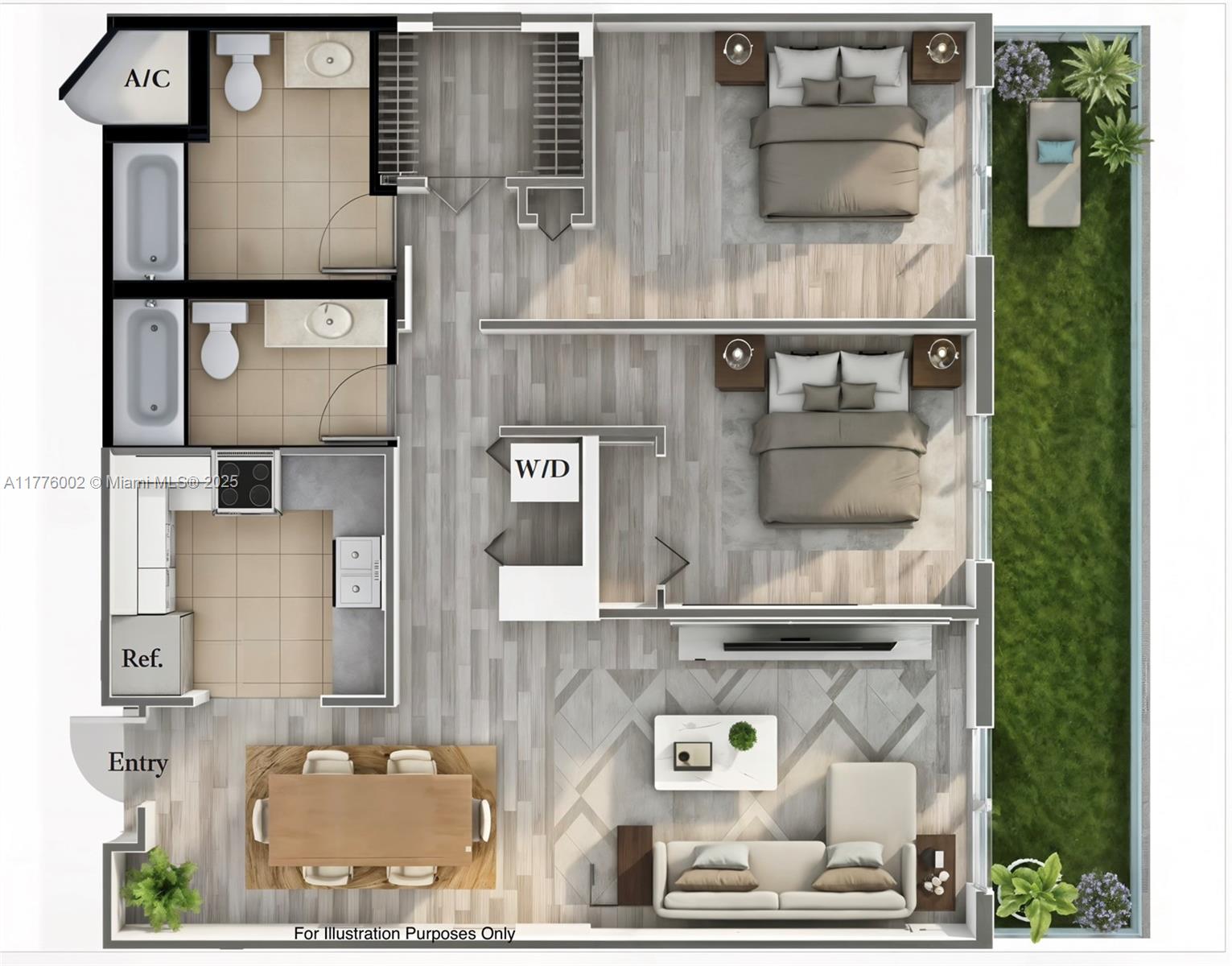 1250 S Miami Ave #1206, Miami FL 33130