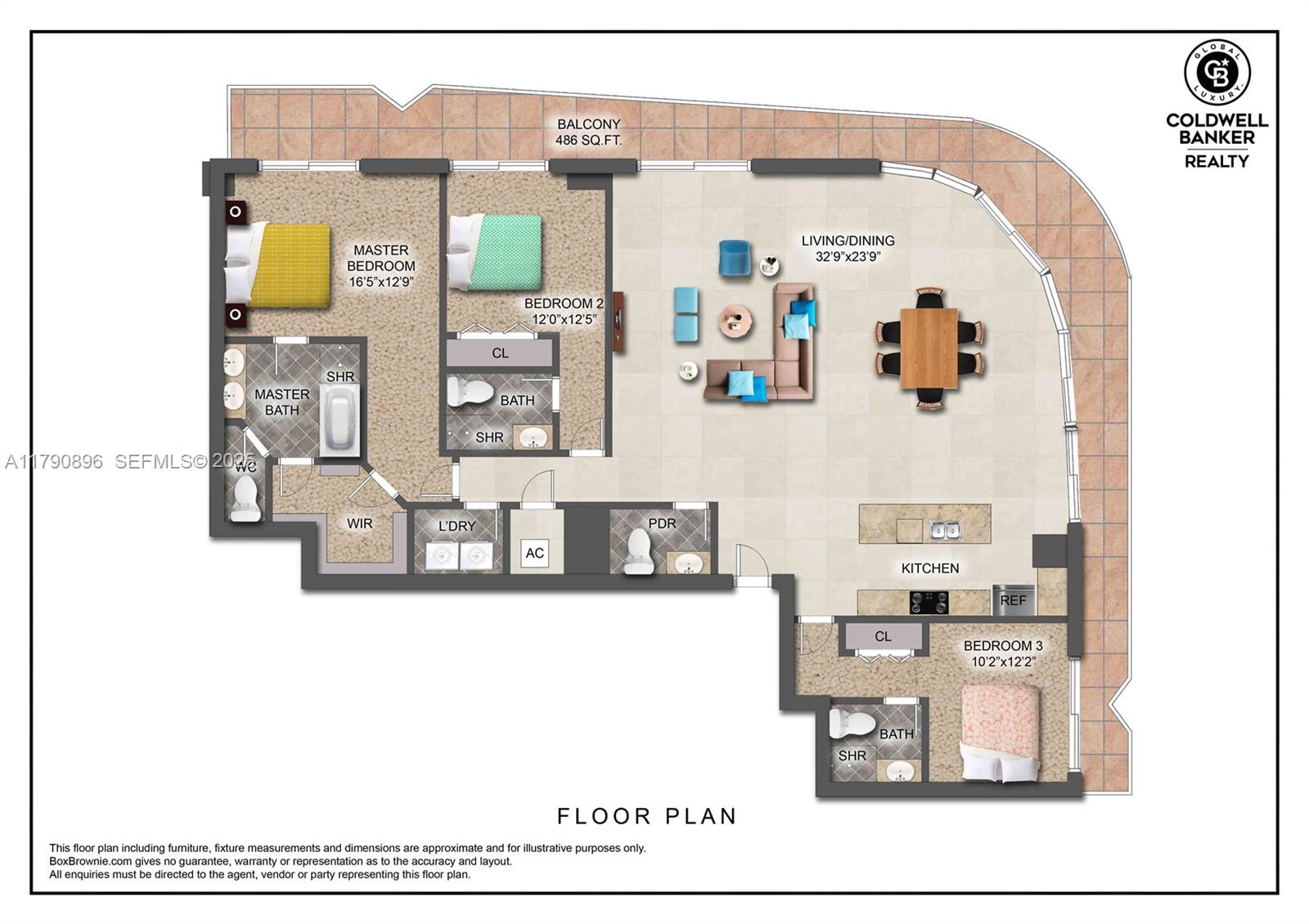 55 SW 9th St #PH4501, Miami FL 33130