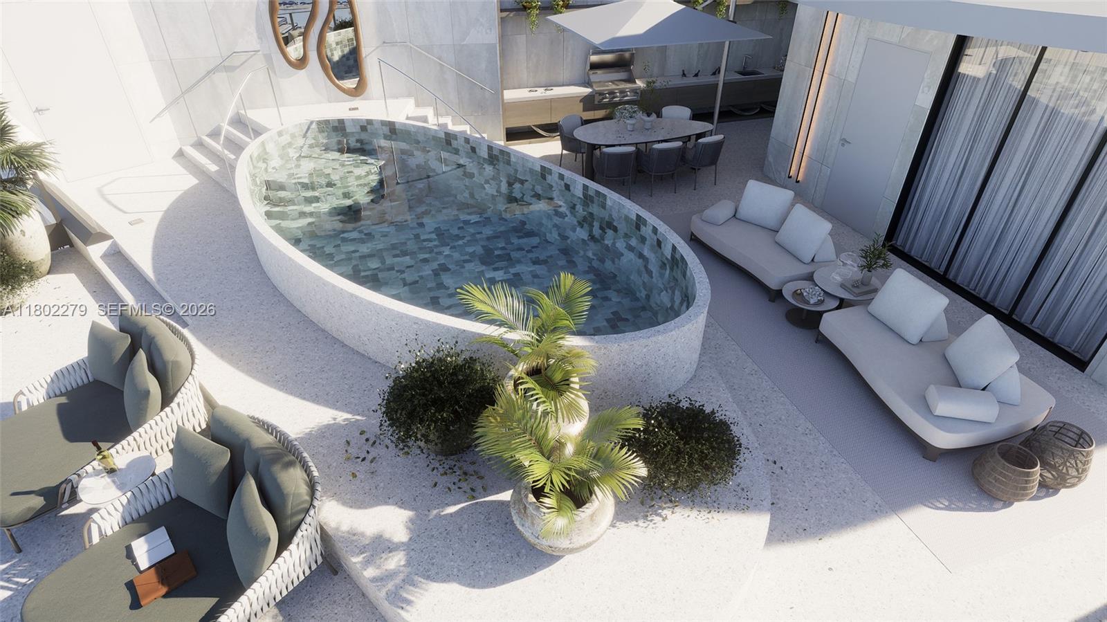 1000 Brickell Plz #UPH6201, Miami FL 33131