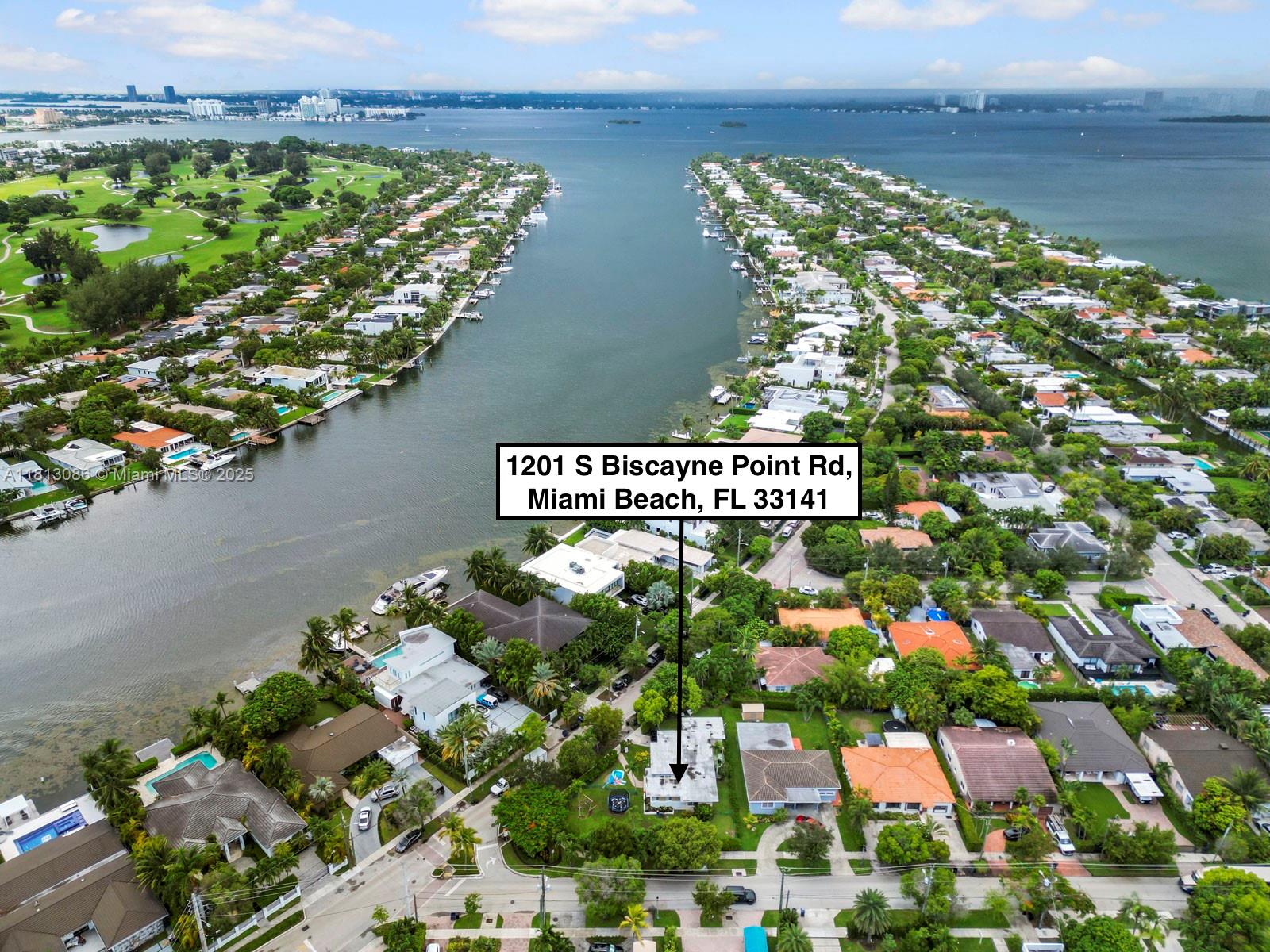 1201 S Biscayne Point Rd, Miami Beach FL 33141