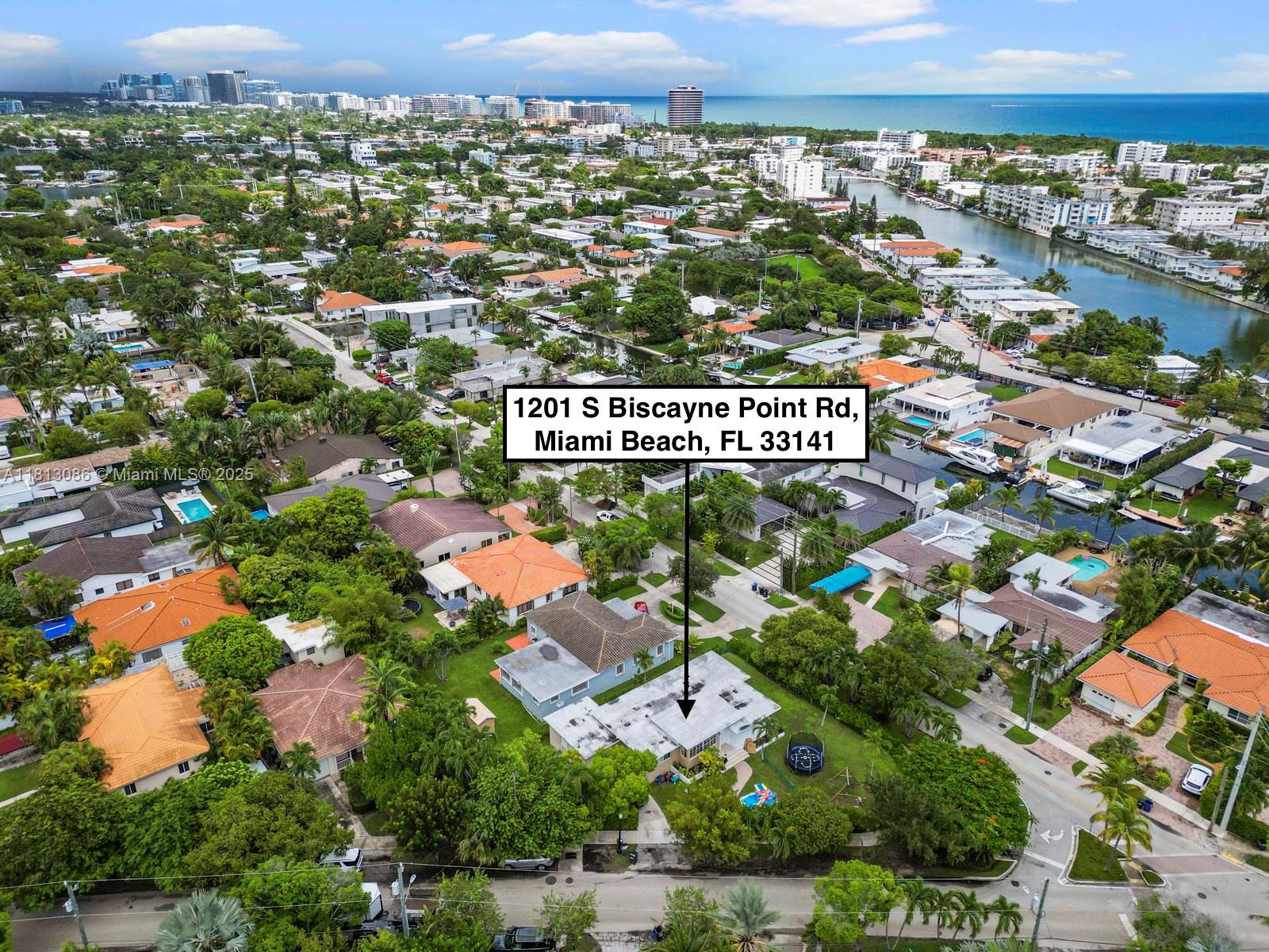 1201 S Biscayne Point Rd, Miami Beach FL 33141