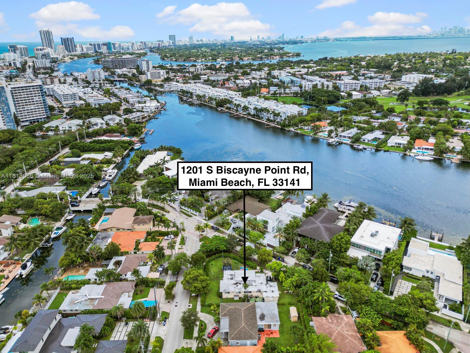 1201 S Biscayne Point Rd, Miami Beach FL 33141