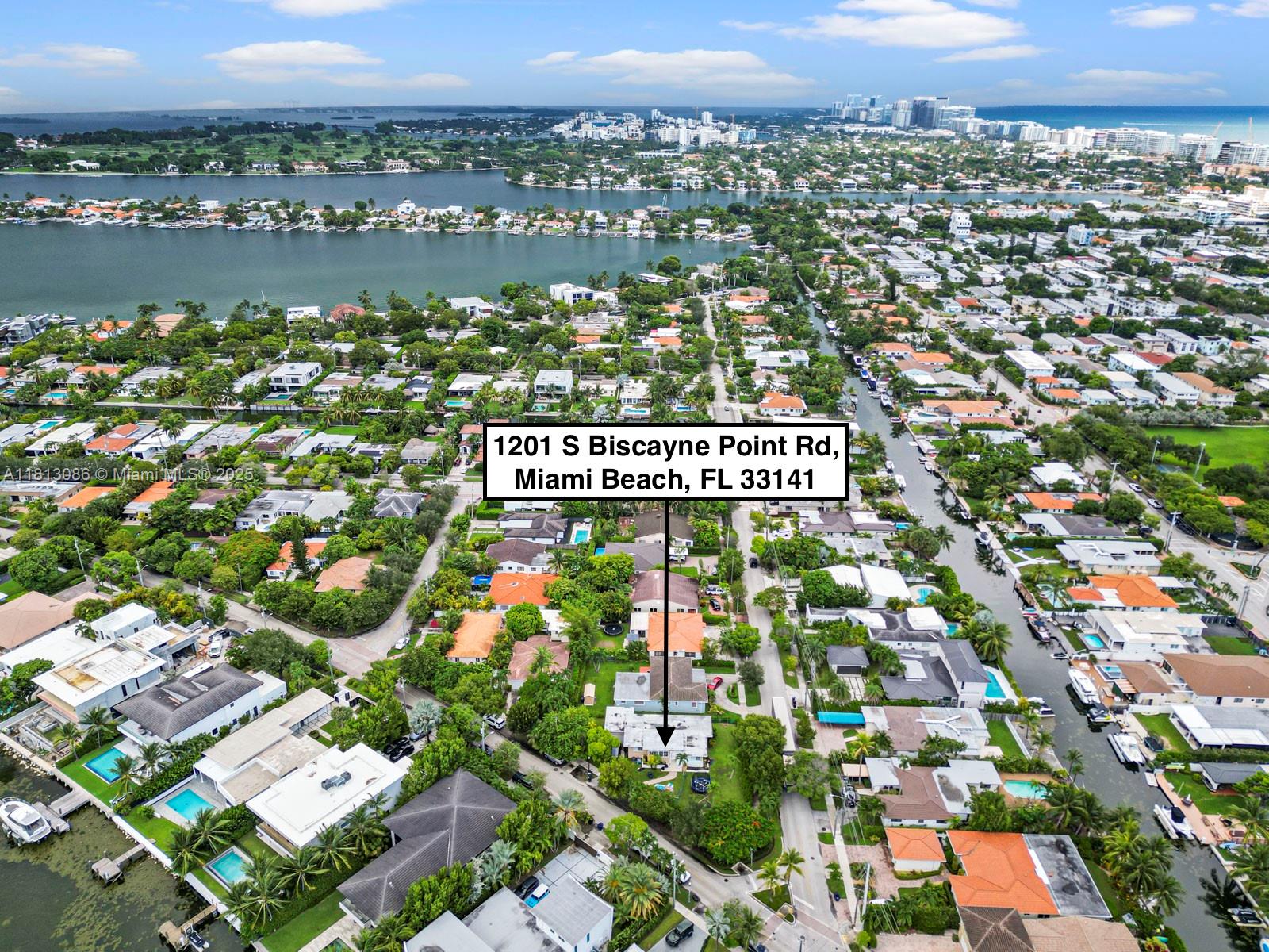 1201 S Biscayne Point Rd, Miami Beach FL 33141