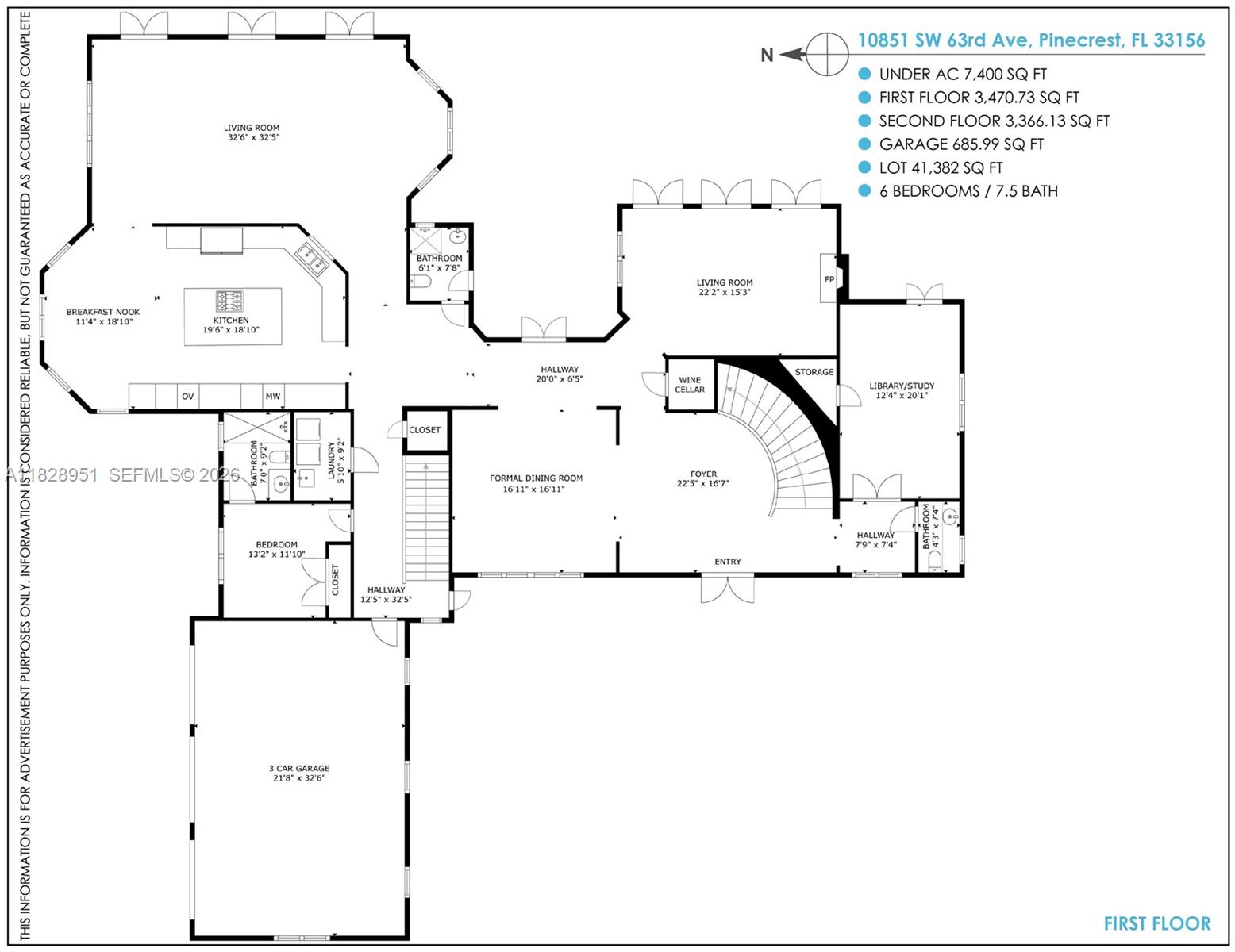 10851 SW 63rd Ave, Pinecrest FL 33156