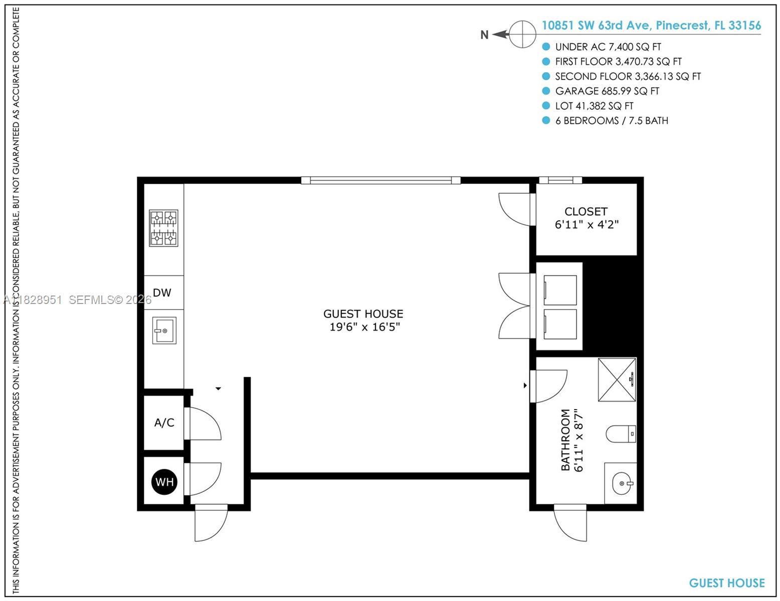 10851 SW 63rd Ave, Pinecrest FL 33156