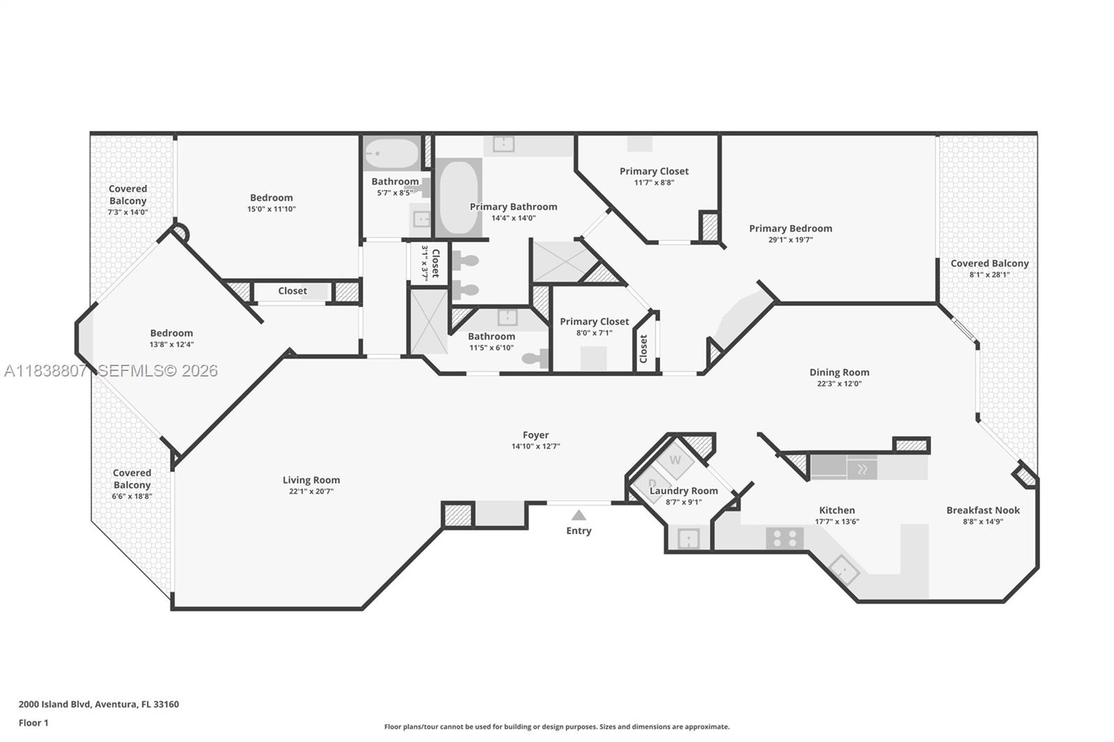 2000 Island Blvd #2409, Aventura FL 33160