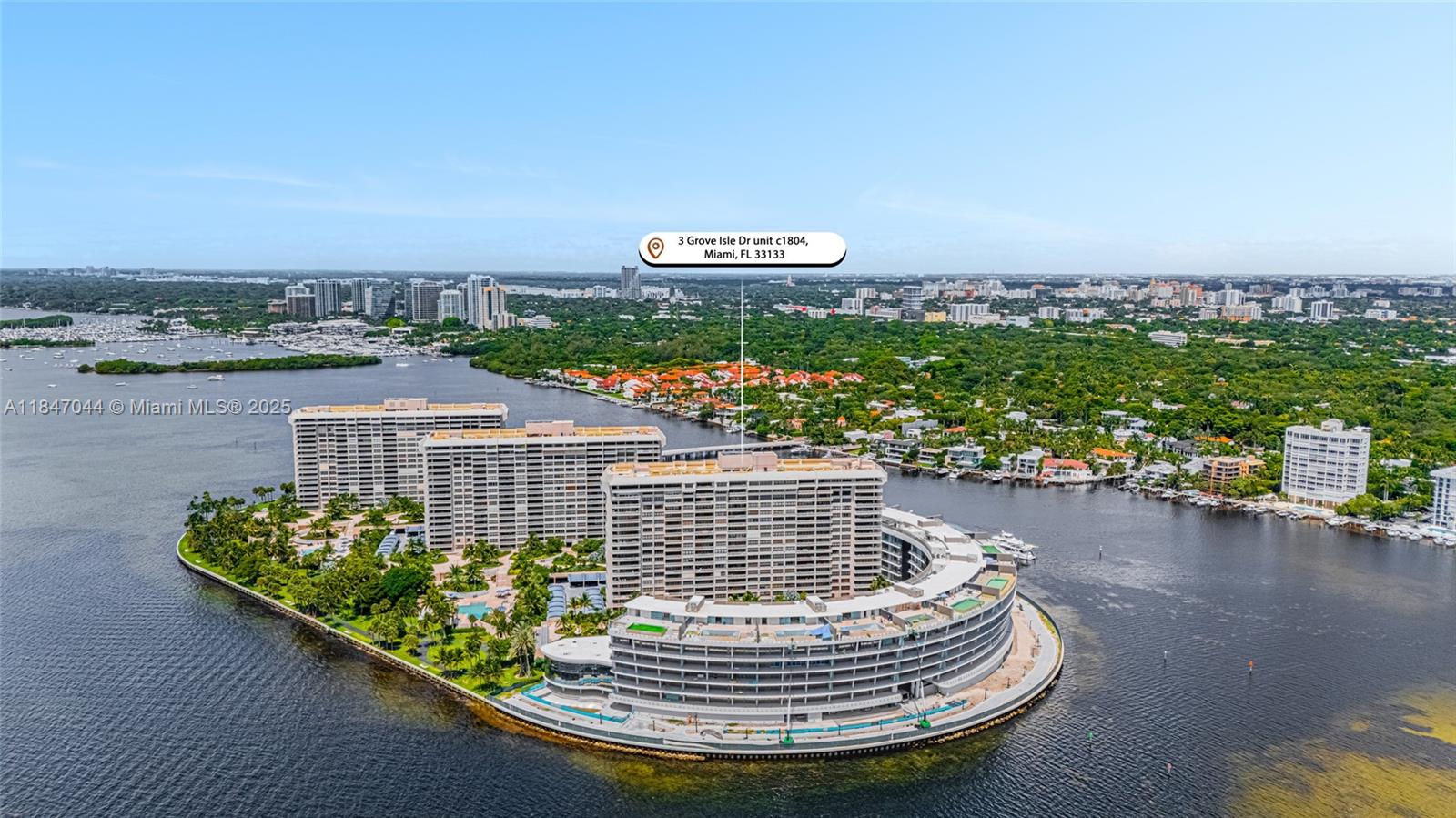 3 Grove Isle Dr #C1804, Miami FL 33133