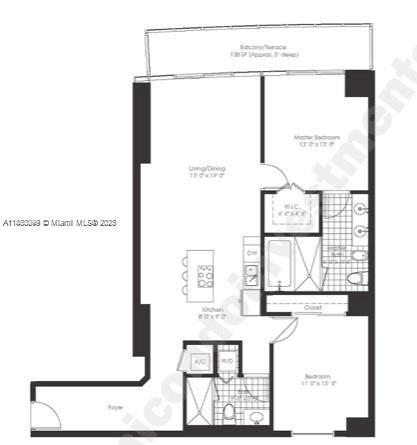 888 Biscayne Blvd #3205, Miami FL 33132