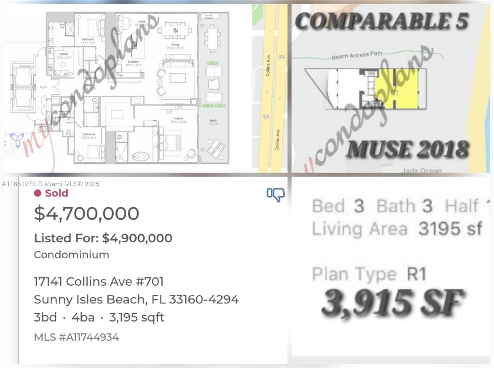16275 Collins Ave #801, Sunny Isles Beach FL 33160