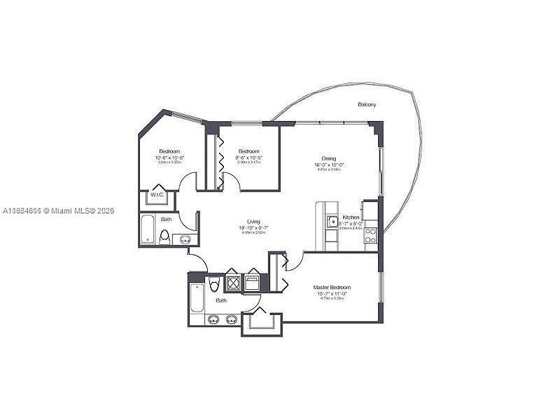 601 NE 23rd St #1402, Miami FL 33137