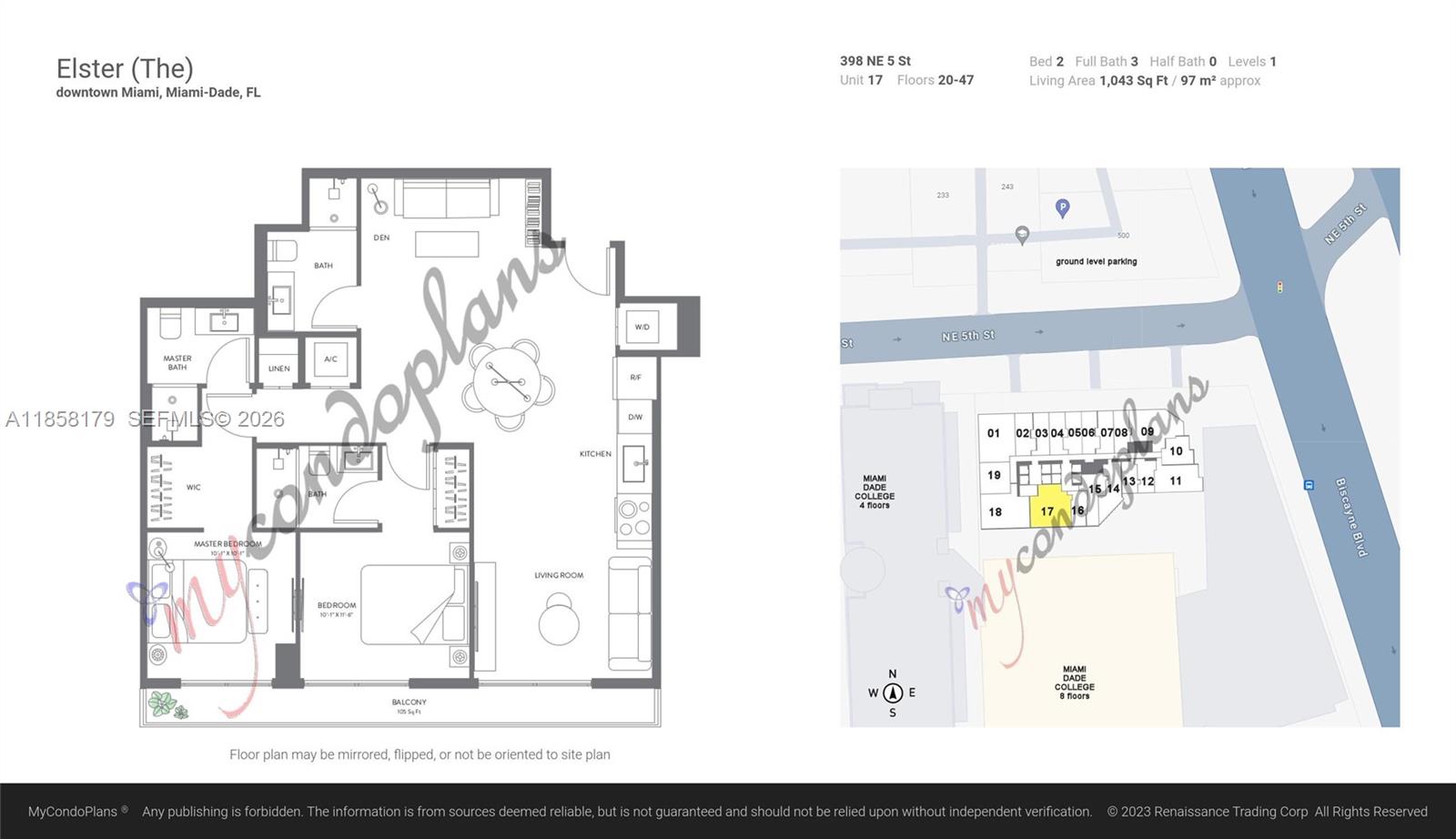 398 NE 5th St #4417, Miami FL 33132