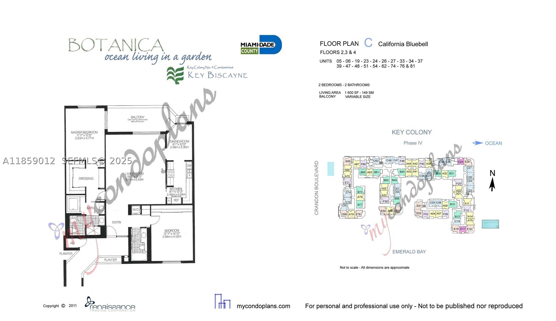 181 Crandon Blvd #306, Key Biscayne FL 33149
