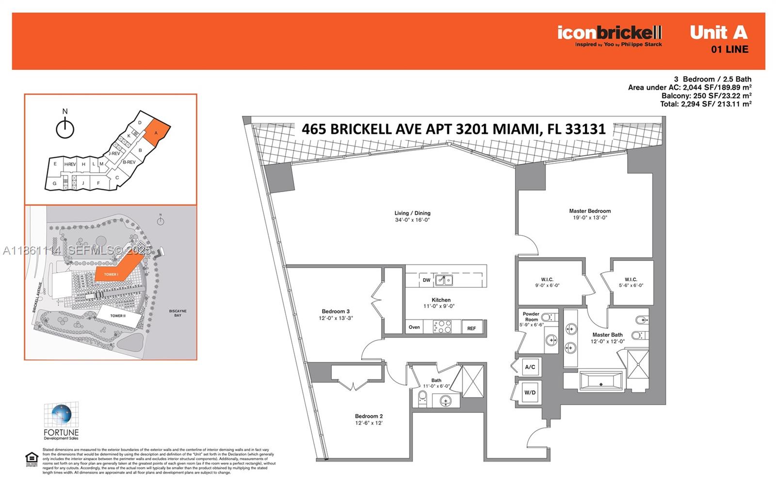 465 Brickell Ave #3201, Miami FL 33131