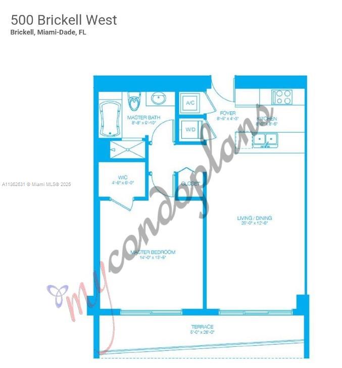 55 SE 6th St #3004, Miami FL 33131