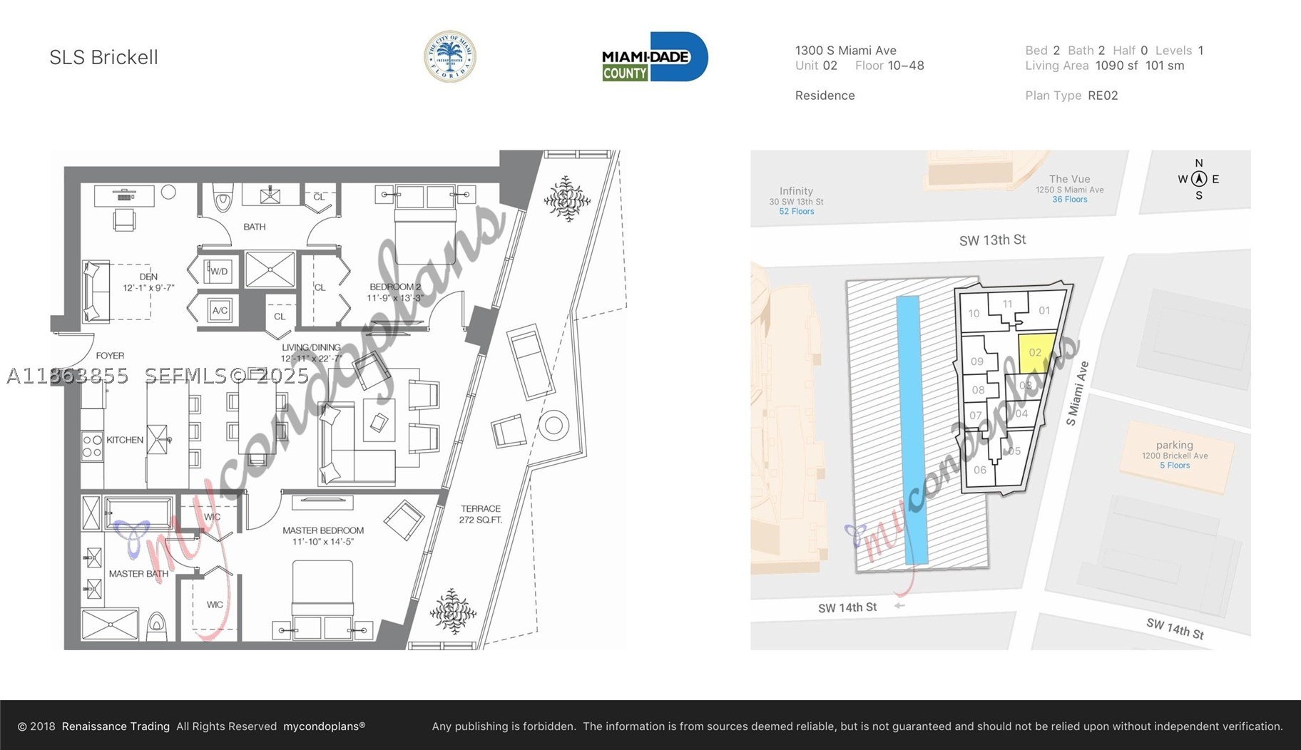 1300 S Miami Ave #1602, Miami FL 33130