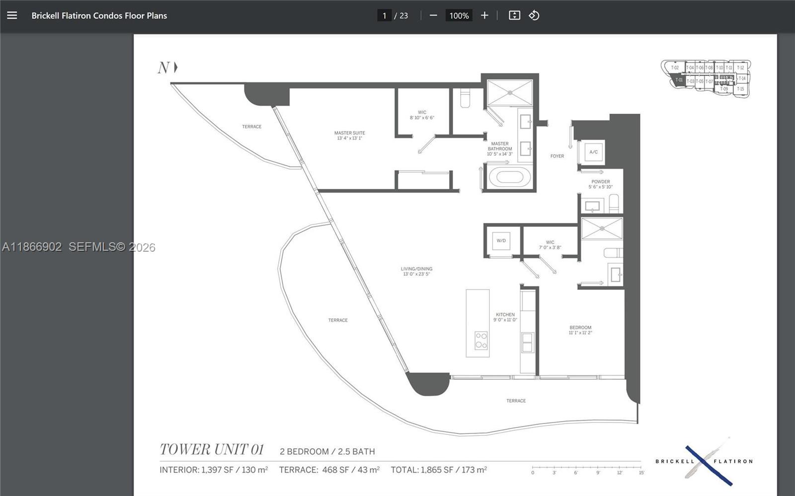 1000 Brickell Plz #2301, Miami FL 33131