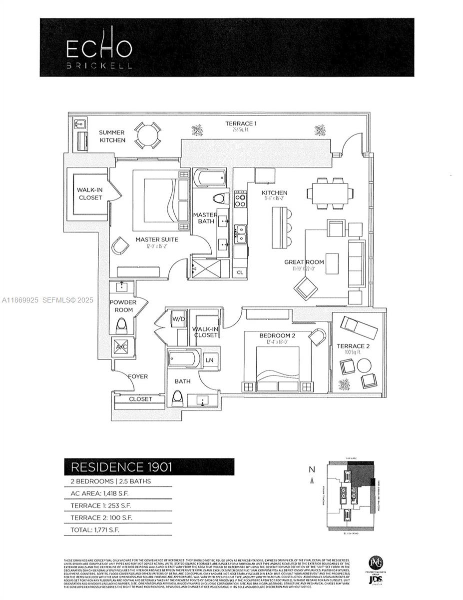 1451 Brickell Ave #1901, Miami FL 33131