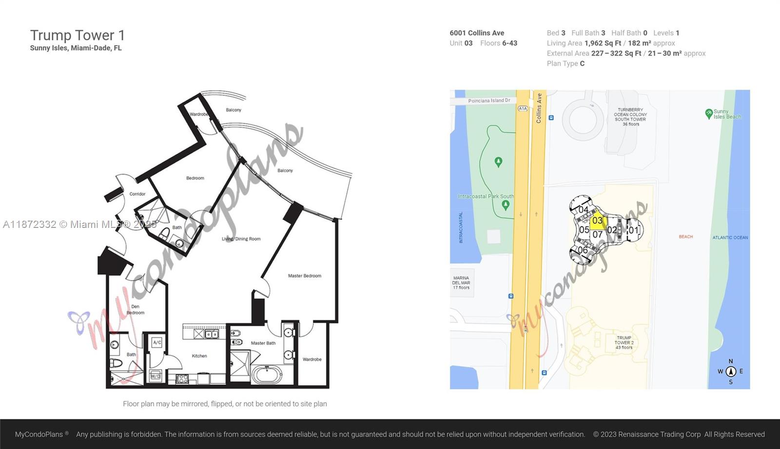 16001 Collins Ave #2903, Sunny Isles Beach FL 33160