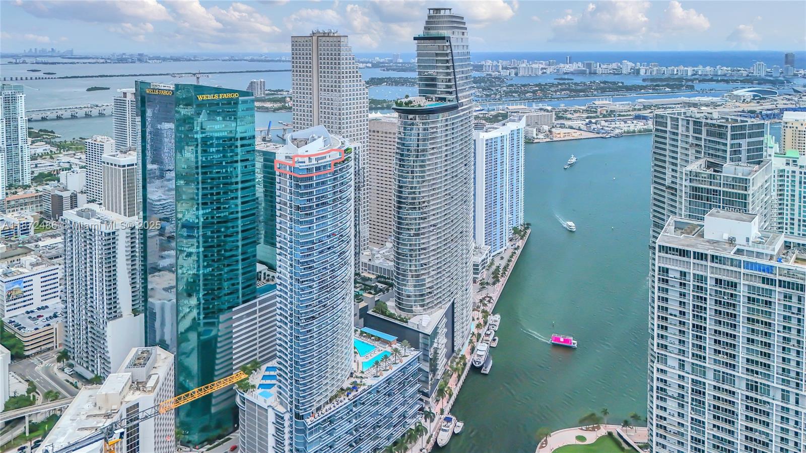 200 Biscayne Boulevard Way #PH5402, Miami FL 33131