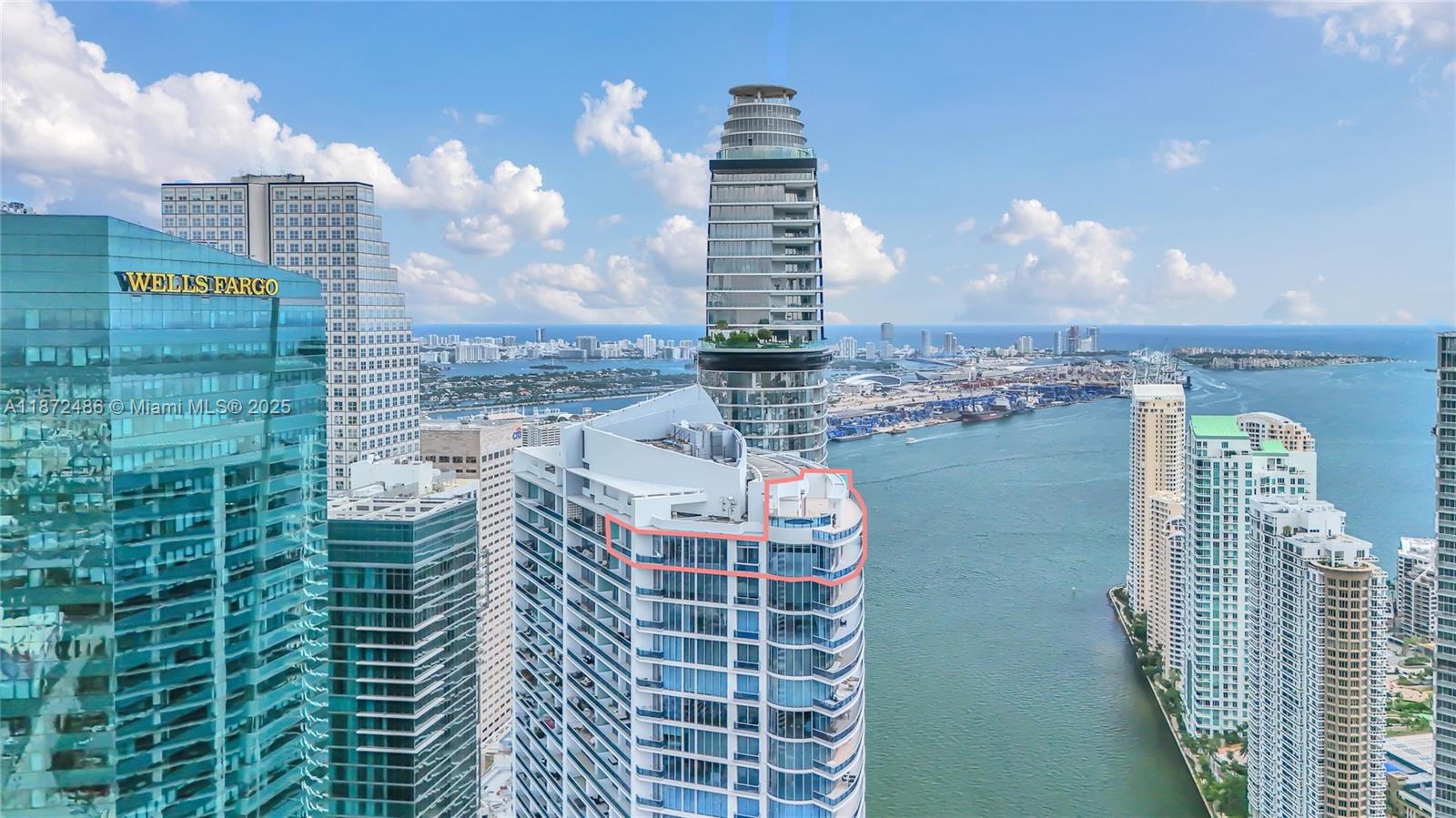 200 Biscayne Boulevard Way #PH5402, Miami FL 33131