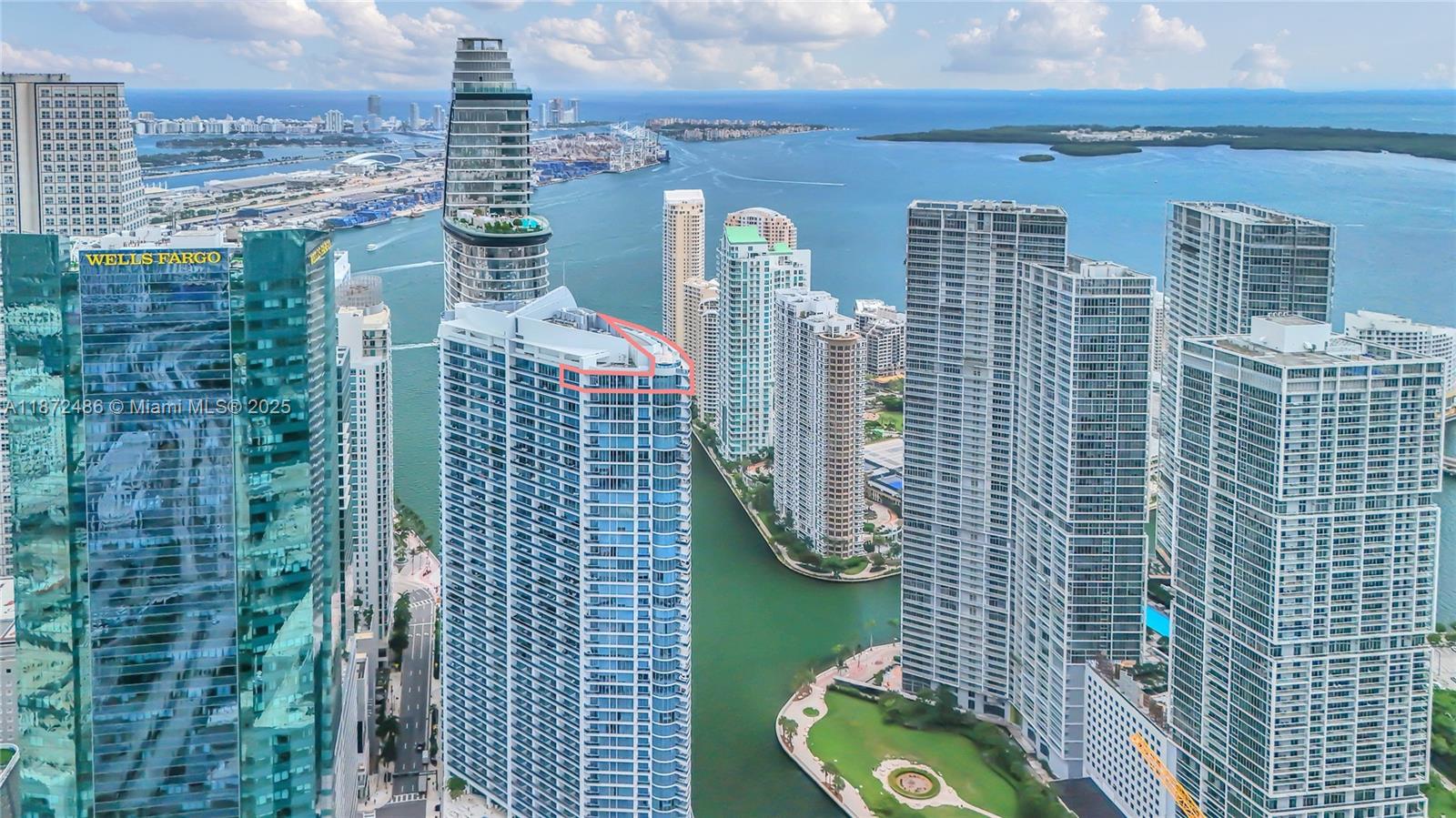 200 Biscayne Boulevard Way #PH5402, Miami FL 33131