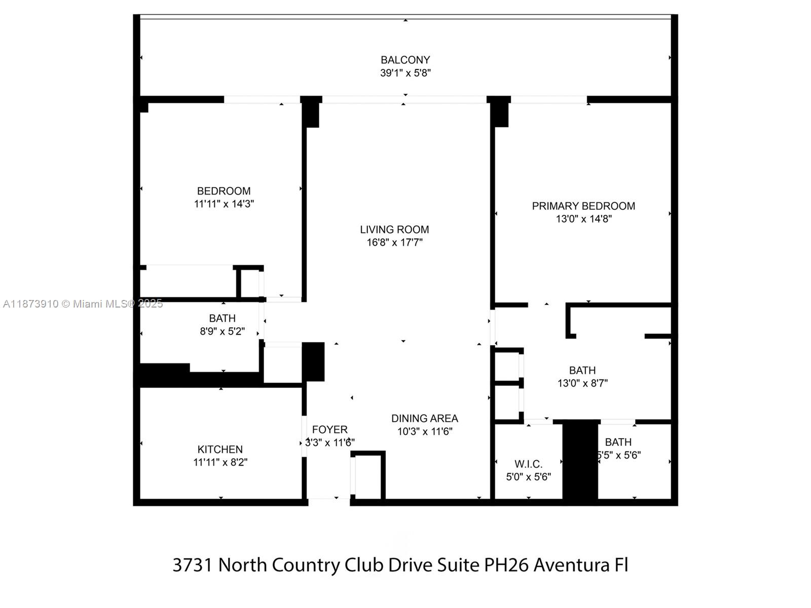 3731 N Country Club Dr #PH-26, Aventura FL 33180