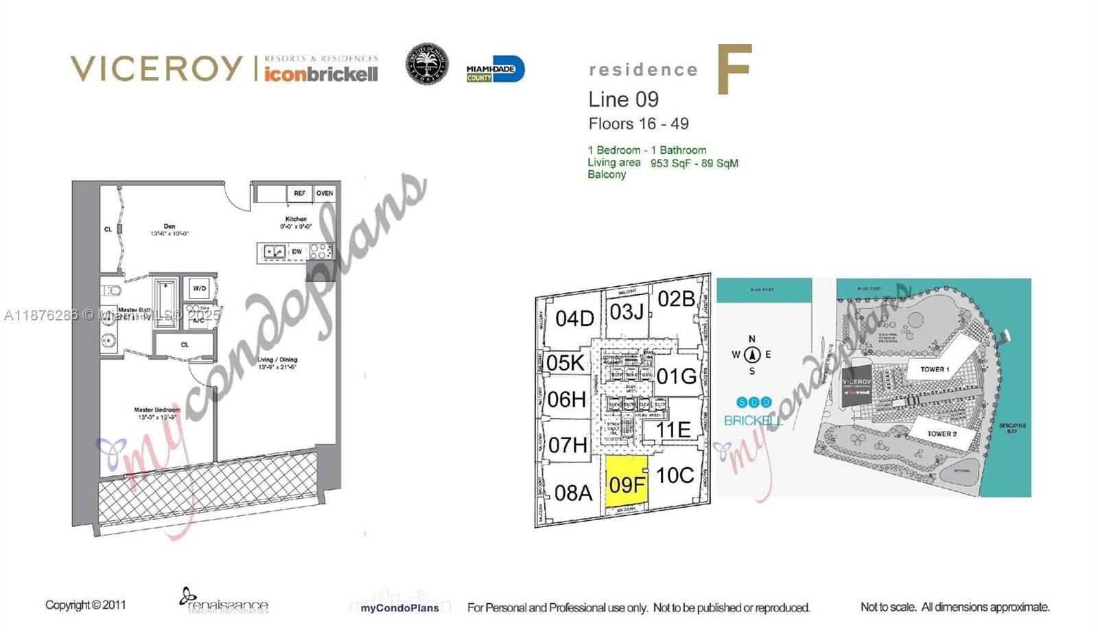 485 Brickell Ave #2009, Miami FL 33131