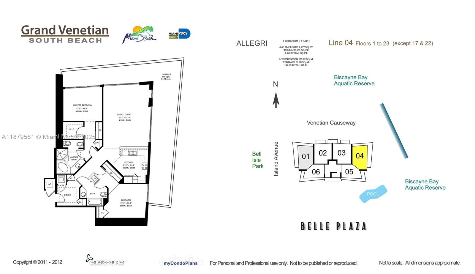 10 Venetian Way #604, Miami Beach FL 33139