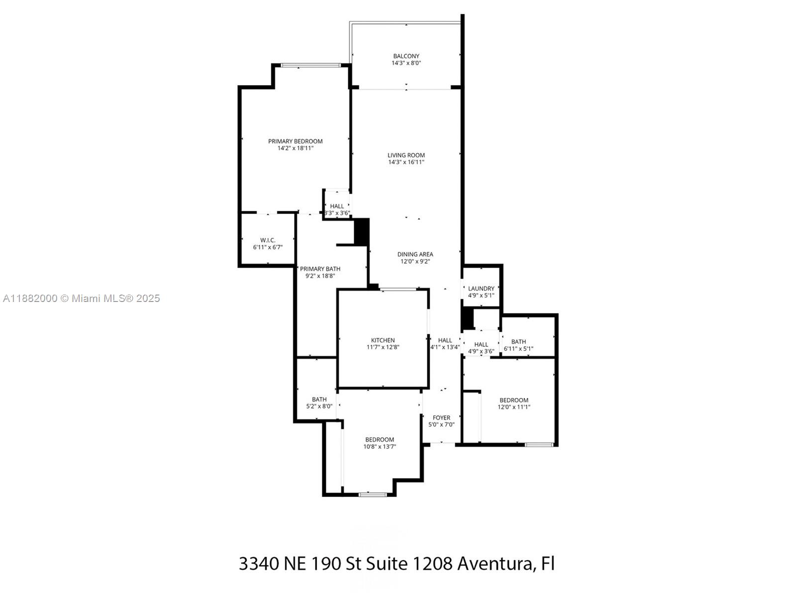 3340 NE 190th St #1208, Aventura FL 33180