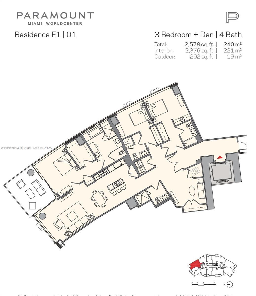 851 NE 1st Avenue #4902, Miami FL 33132