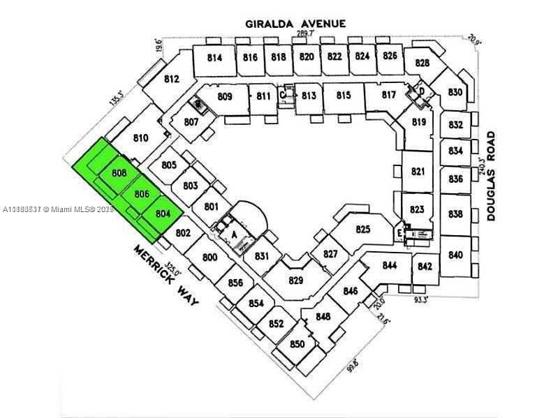 55 Merrick Way #808, Coral Gables FL 33134