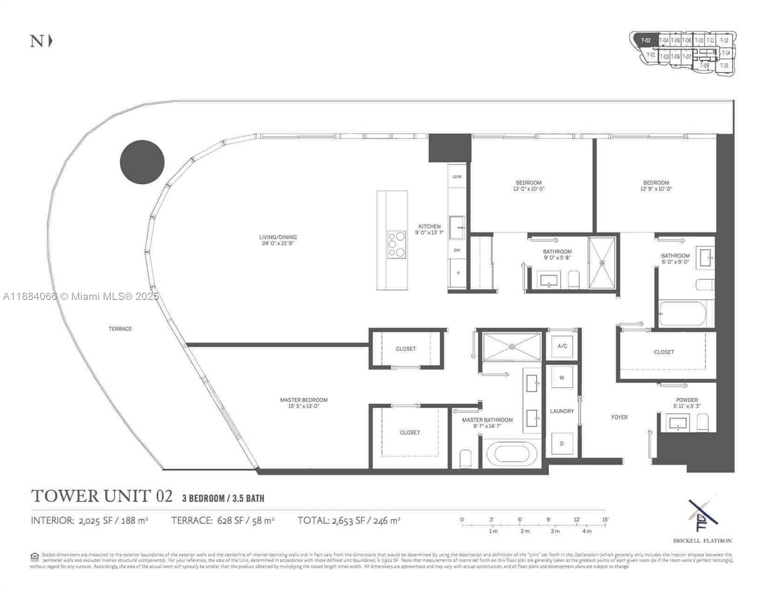 1000 Brickell Plz #3302, Miami FL 33131