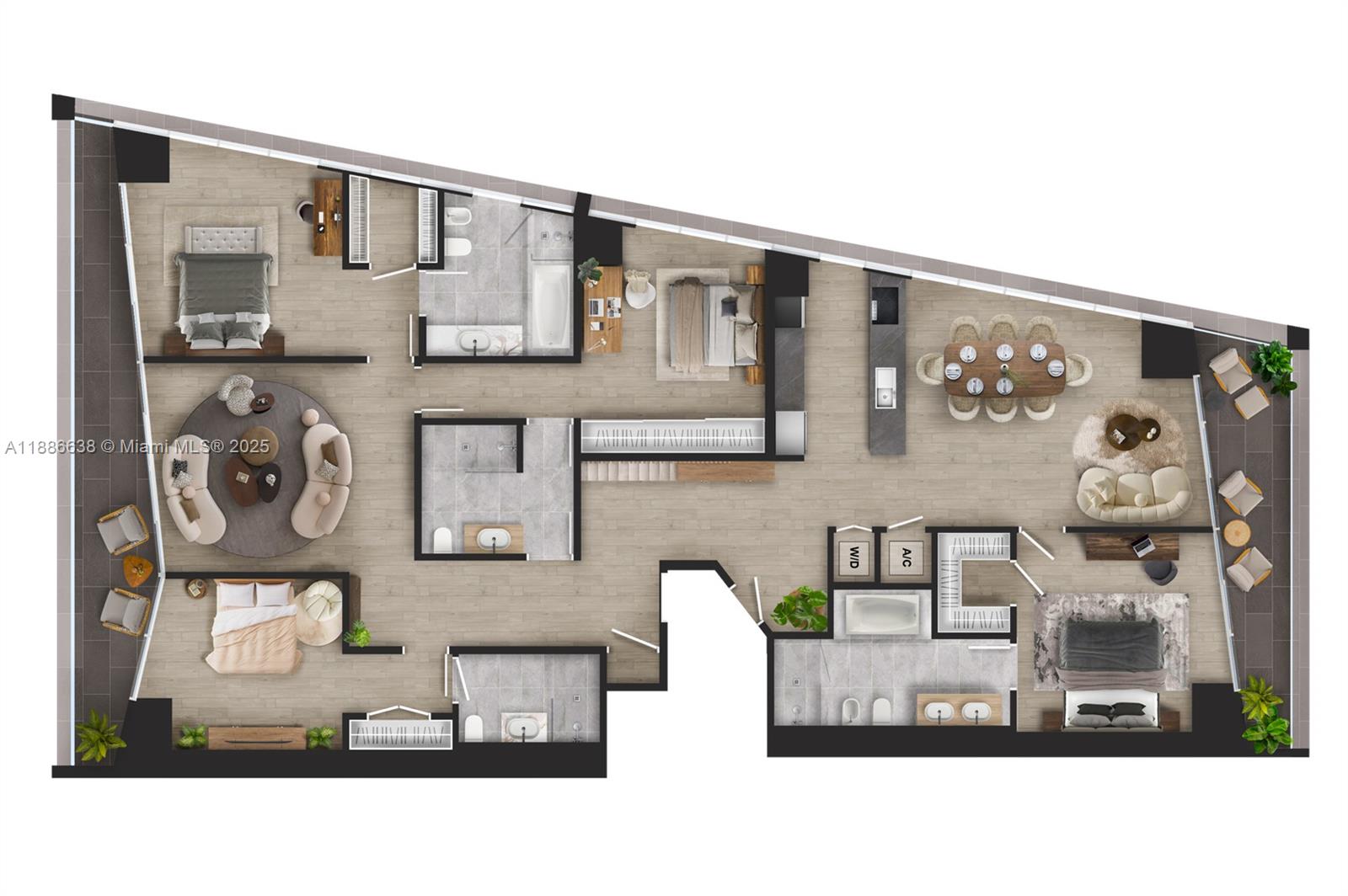 495 Brickell Ave #1510, Miami FL 33131