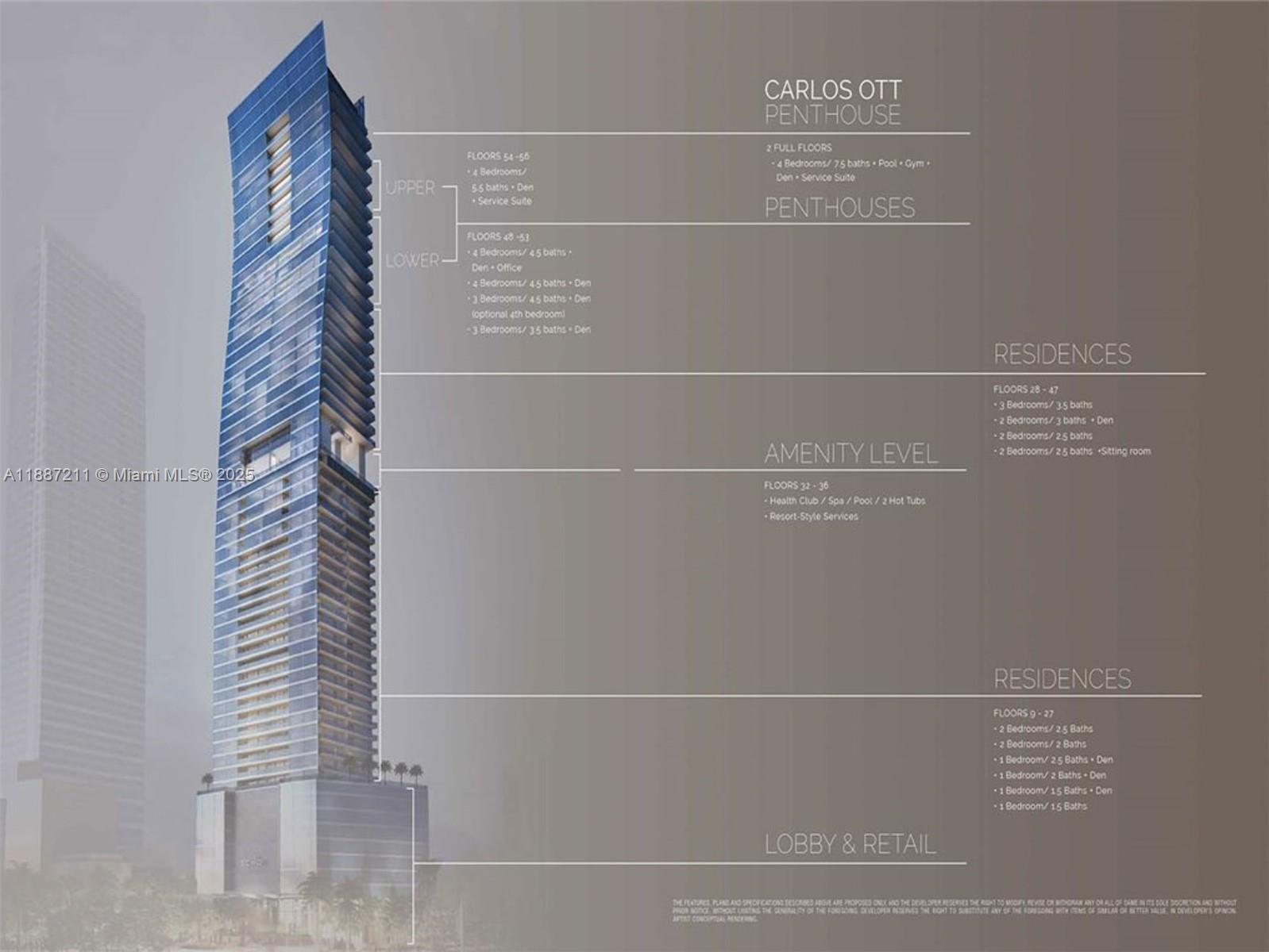 1451 Brickell Ave #3903, Miami FL 33131