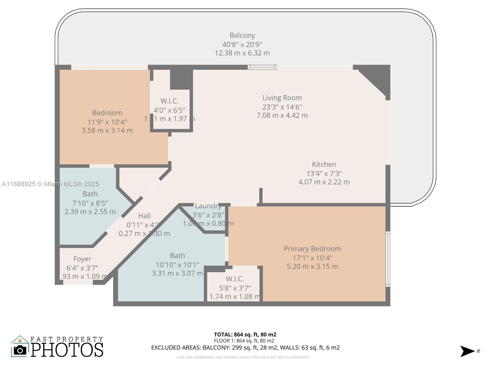 121 NE 34th St #2016, Miami FL 33137