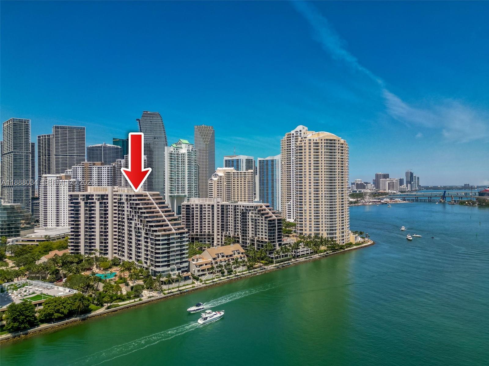 520 Brickell Key Drive #UPH-03, Miami FL 33131