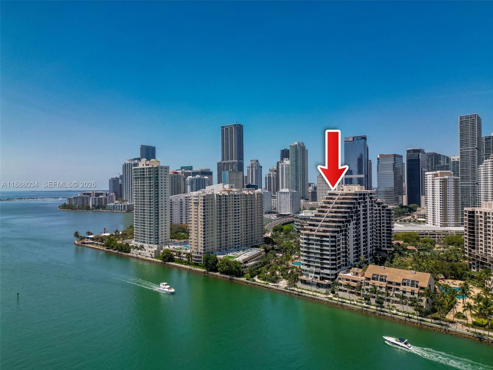520 Brickell Key Drive #UPH-03, Miami FL 33131