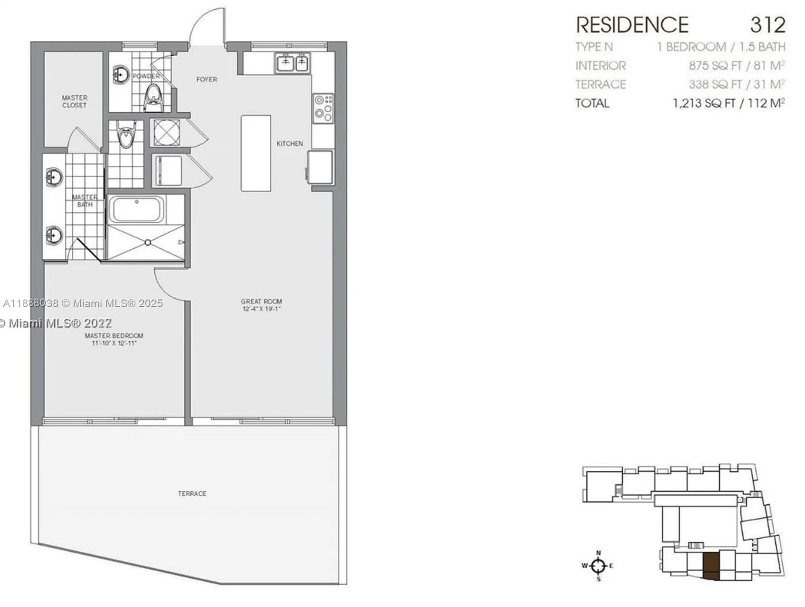 1201 20th St #312, Miami Beach FL 33139