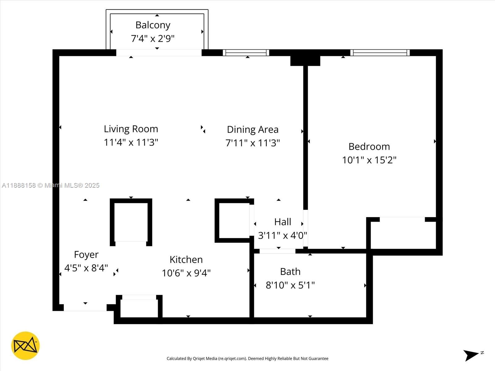 185 SE 14 Terr #1709, Miami FL 33131