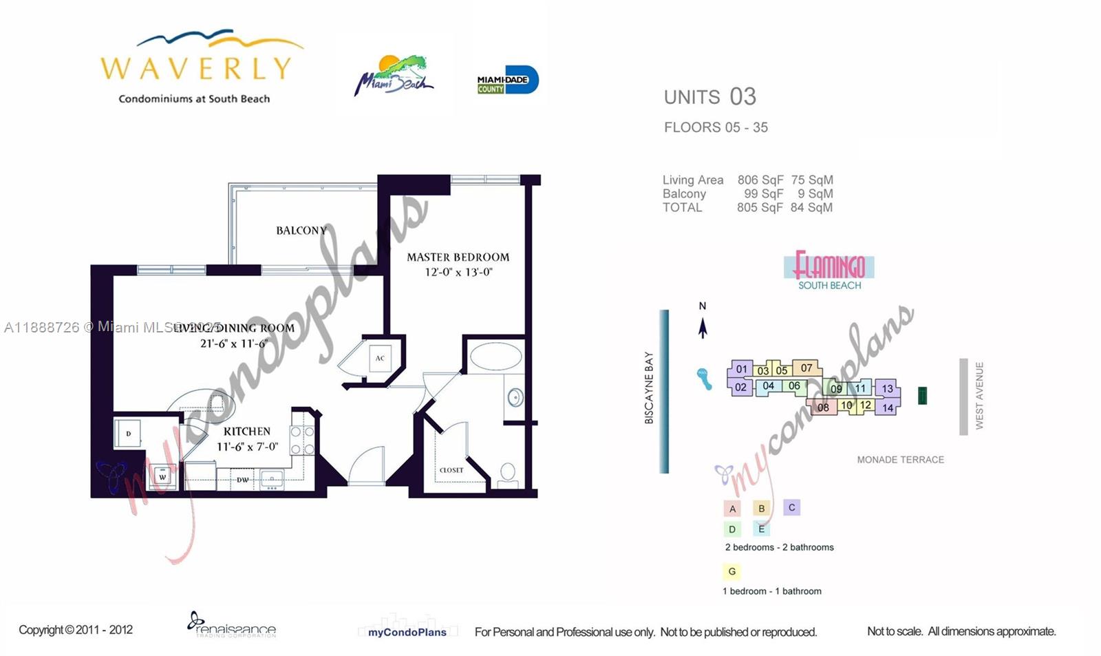 1330 West Ave #1503, Miami Beach FL 33139