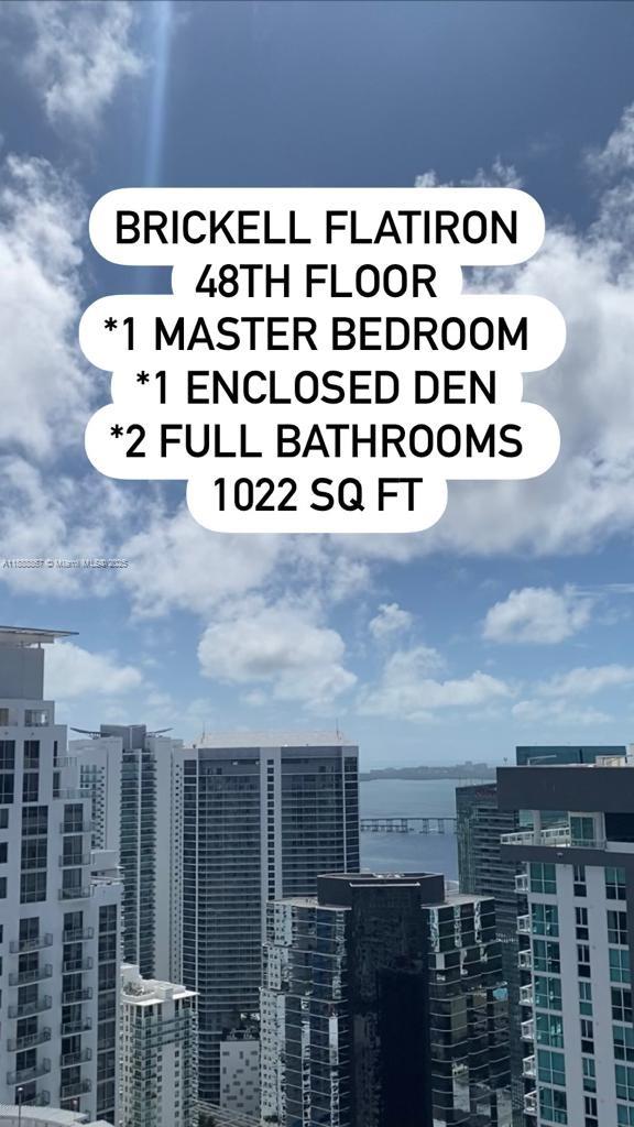 1000 Brickell Plz #4805, Miami FL 33131