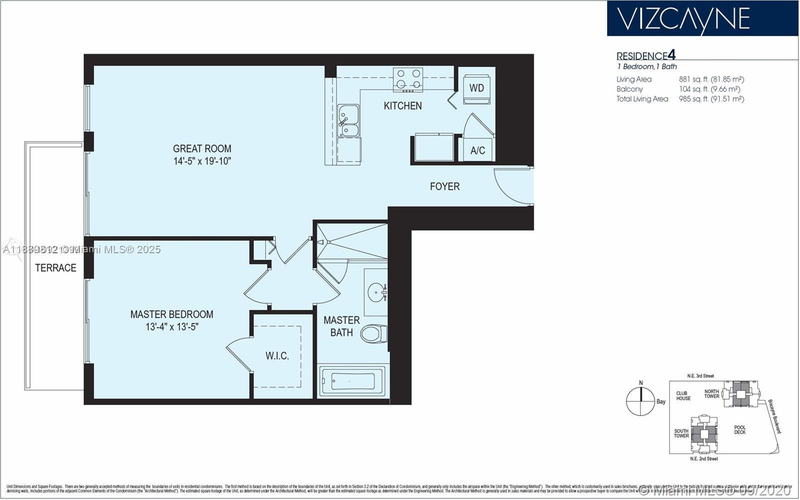 244 Biscayne Blvd #2105, Miami FL 33132