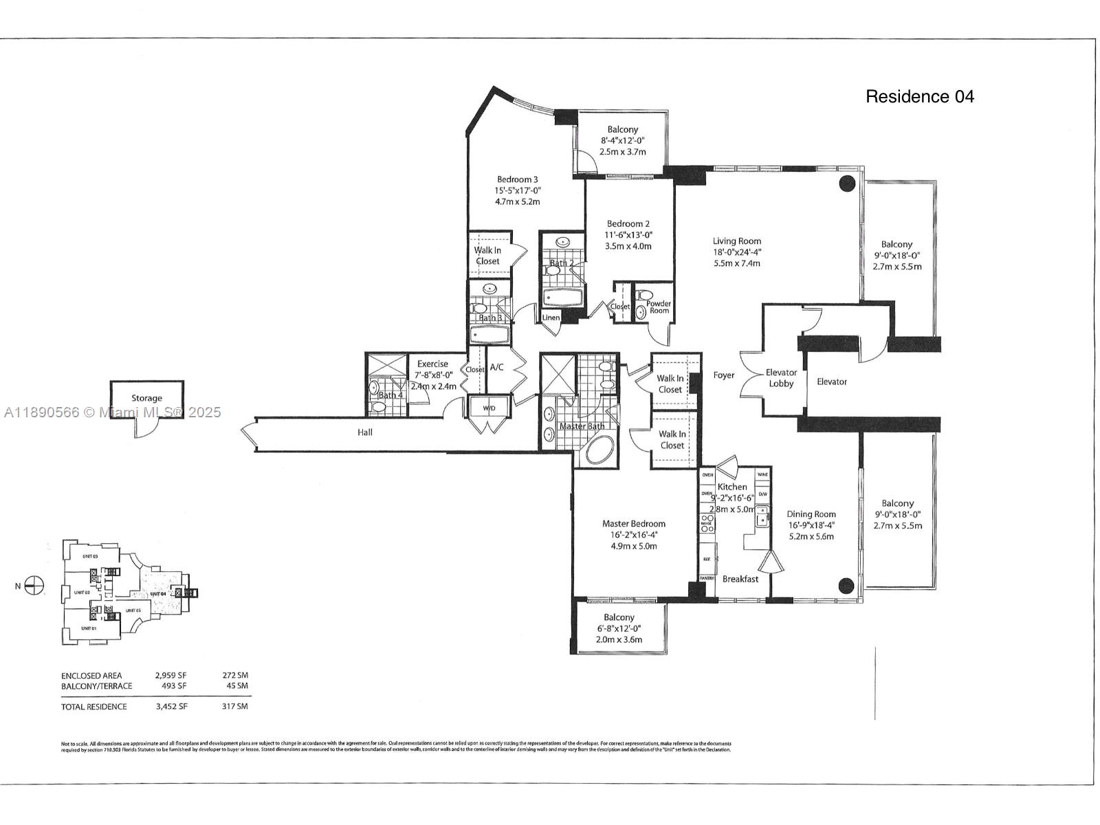 900 Brickell Key Blvd #2204, Miami FL 33131